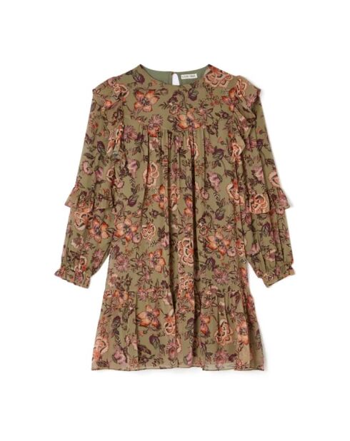 Ottela Sage Seidenkleid
