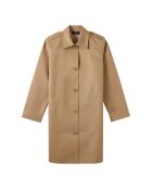 Beige katoenen trenchcoat van Justine