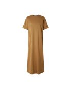 Beiges Baumwollkleid Aude