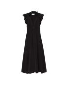 Robe en soie Posey noire
