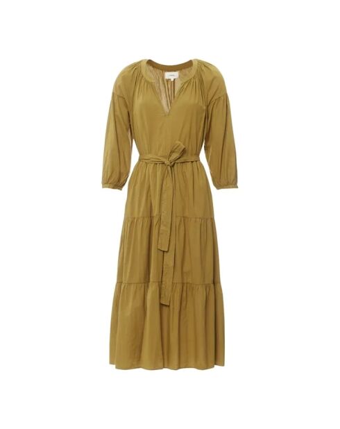 Annieka olivgrünes Kleid