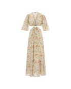Robe Cut Marty jaune tournesol