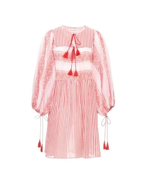 Rosafarbenes Minikleid Amelie
