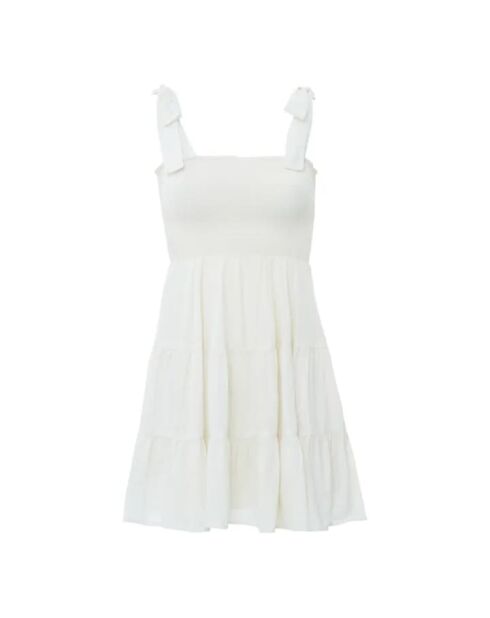 Kleid Lori Sand aus Baumwollpopeline
