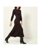 Braunes Kleid Maniluz