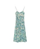 Sofia Kleid marineblau - ecru