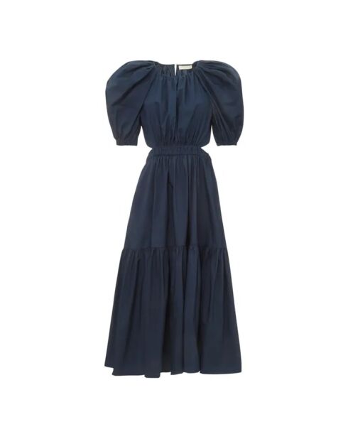 Claire mitternachtsblaues Kleid