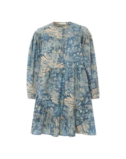 Leiko marineblaues Kleid