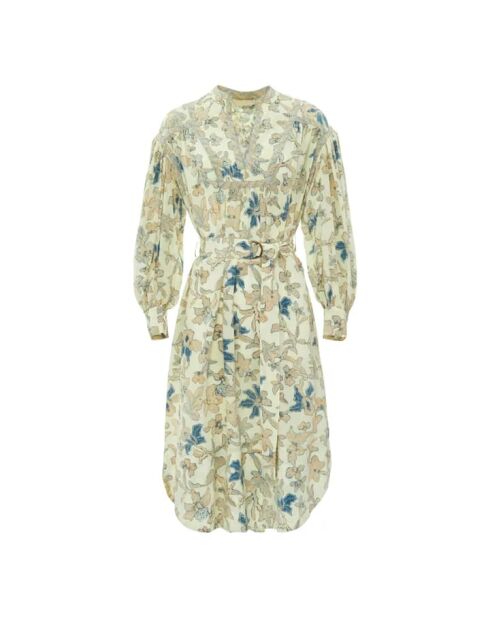 Ecrufarbenes Kleid Taiana