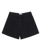 Schwarze Jeansshorts Woodland