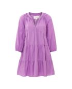 Violettes Kleid Nadia aus Baumwollpopeline