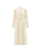 Vestido crema Audrey
