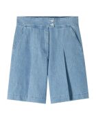 Hellblaue Baumwollshorts Diane