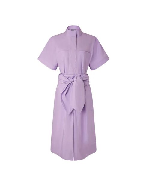 Lilafarbenes Baumwollkleid Andora