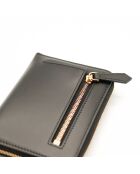 Diamonds portemonnee met ritssluiting zwart - Nieuw - 9 x12,5 x 2cm