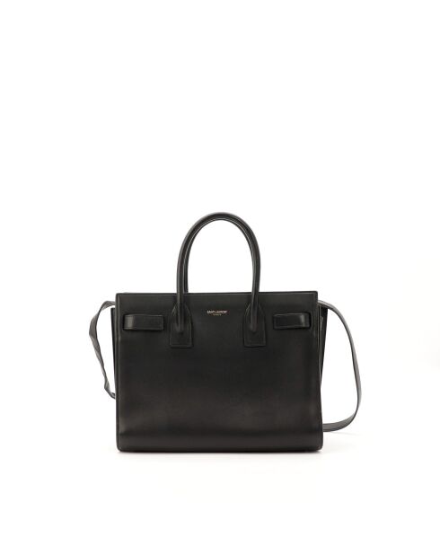 Sac de Jour en cuir Small noir - 32 x 25 x 15 cm