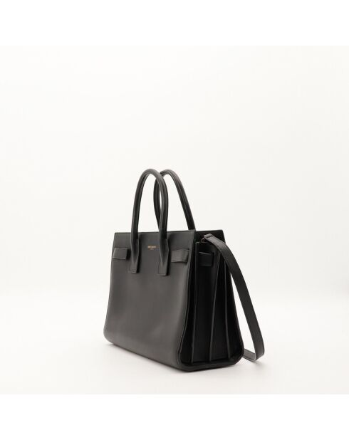 Sac de Jour en cuir Small noir - 32 x 25 x 15 cm