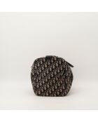 Borsa Boston in pelle beige/marrone - Buone condizioni - 41x23x18 cm