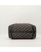 Borsa Boston in pelle beige/marrone - Buone condizioni - 41x23x18 cm