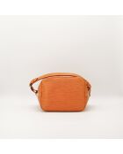 Sac en cuir Petit Noé Épi jaune - 25 x 26 x 20 cm