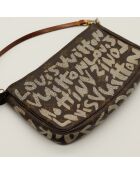 Custodia per accessori marrone - Buone condizioni -21 x 13 x 3,5 cm