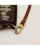 Custodia per accessori marrone - Buone condizioni -21 x 13 x 3,5 cm