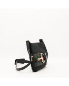 Borsa Hasler in pelle nera - Ottime condizioni - 27x21x2 cm