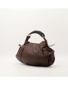 Bolso marrón Mombasa - Muy buen estado - 33 x 20 x 3 cm