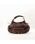 Bolso marrón Mombasa - Muy buen estado - 33 x 20 x 3 cm