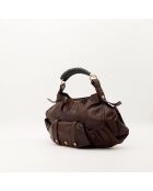 Bolso marrón Mombasa - Muy buen estado - 33 x 20 x 3 cm