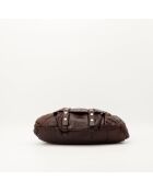 Bolso marrón Mombasa - Muy buen estado - 33 x 20 x 3 cm