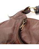 Bolso marrón Mombasa - Muy buen estado - 33 x 20 x 3 cm
