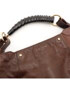 Bolso marrón Mombasa - Muy buen estado - 33 x 20 x 3 cm