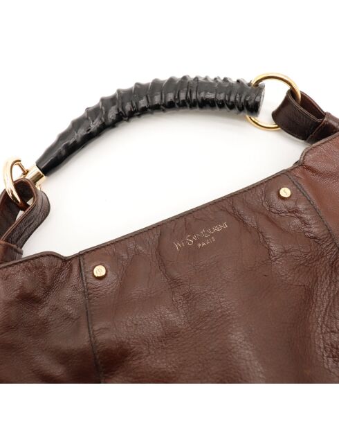 Bolso marrón Mombasa - Muy buen estado - 33 x 20 x 3 cm