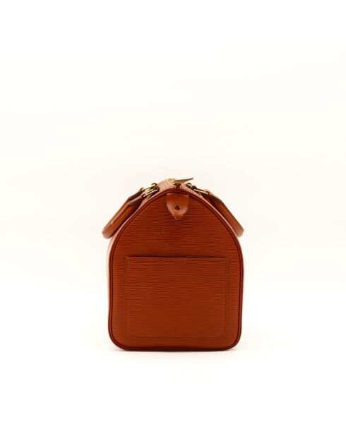 Sac en cuir Speedy 30 Épi marron - 30 x 21 x 17 cm