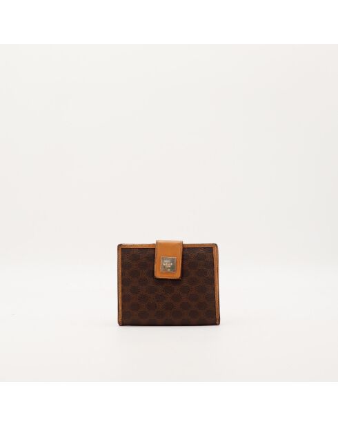 Portefeuille Macadam marron - 12 x 9.5 cm