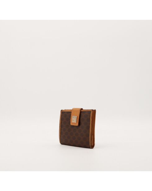 Portefeuille Macadam marron - 12 x 9.5 cm