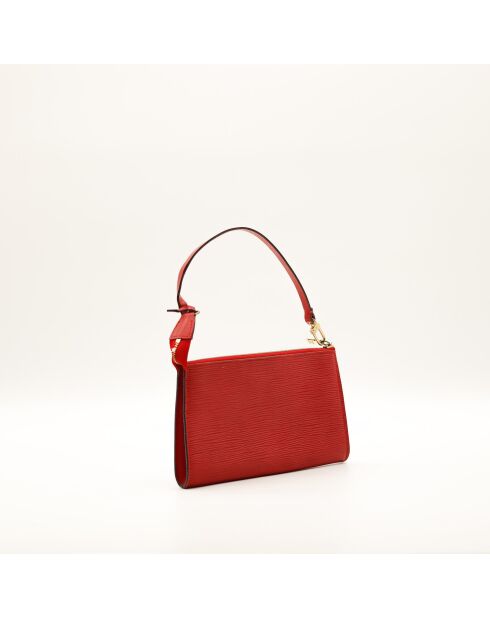 Pochette en cuir Accessoires Épi rouge