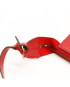Custodia per accessori rossa - Buone condizioni - 21 x 13 x 3,5 cm