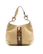 Sac en cuir New Jackie crème