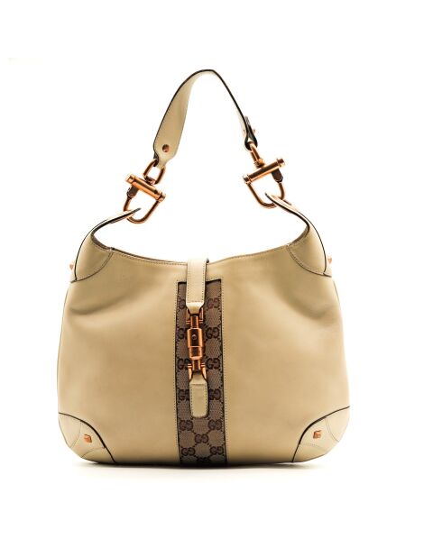 Sac en cuir New Jackie crème