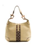Sac en cuir New Jackie crème
