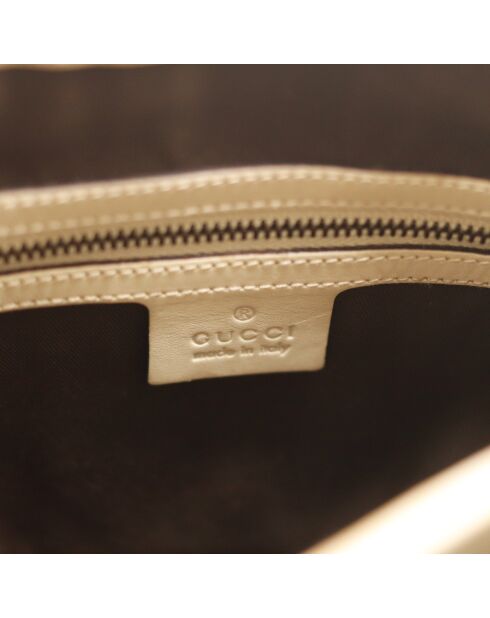 Sac en cuir New Jackie crème