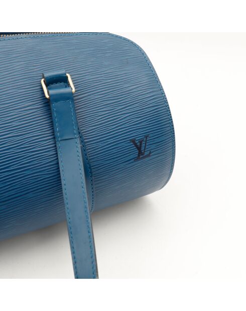 Blauwe Epi Pufflot Tas - Zeer goede staat - 31 x 14 x 15 cm