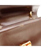 Bolso de piel Triomphe marrón - Muy buen estado - 24x18 cm