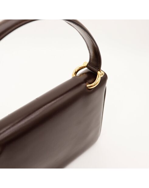 Bolso de piel Triomphe marrón - Muy buen estado - 24x18 cm