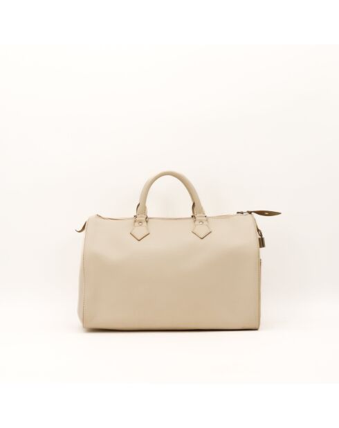 Sac en cuir Speedy 30 Épi blanc - 30 x 21 x 17 cm