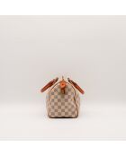 Sac Speedy 25 Damier beige - 25 x 19 x 15 cm