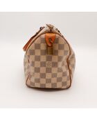Sac Speedy 25 Damier beige - 25 x 19 x 15 cm