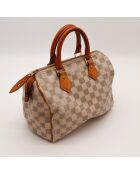 Sac Speedy 25 Damier beige - 25 x 19 x 15 cm